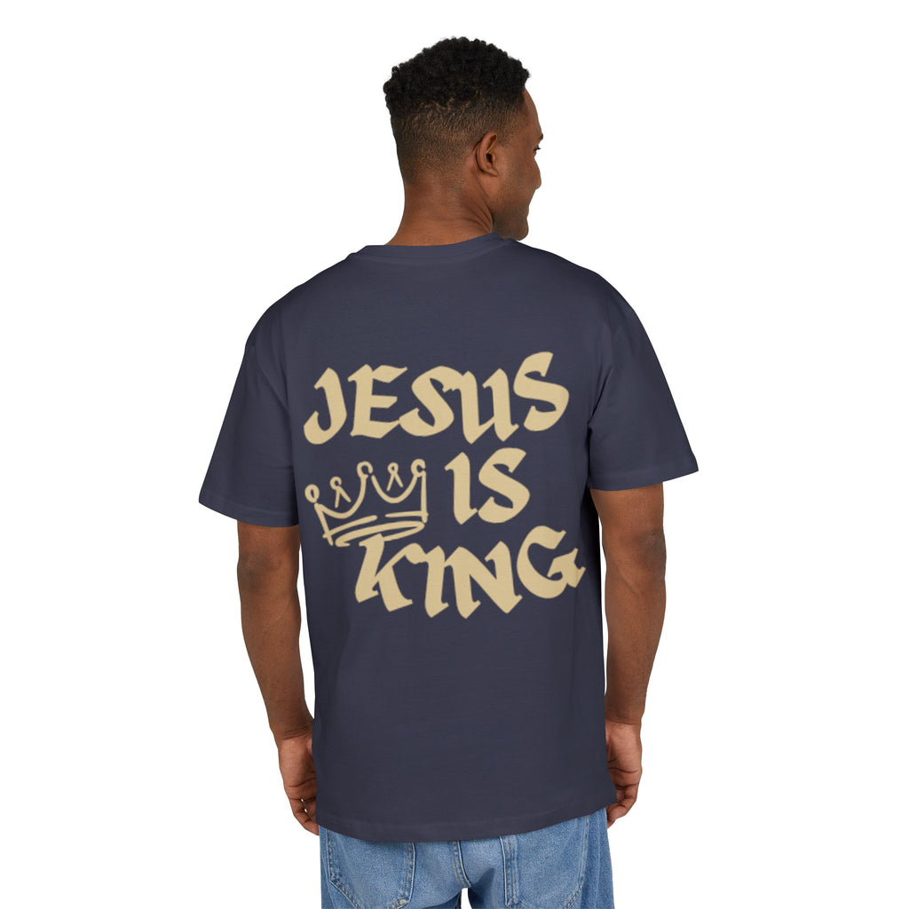 "Jesus is King" Oversized Tee, Unisex
