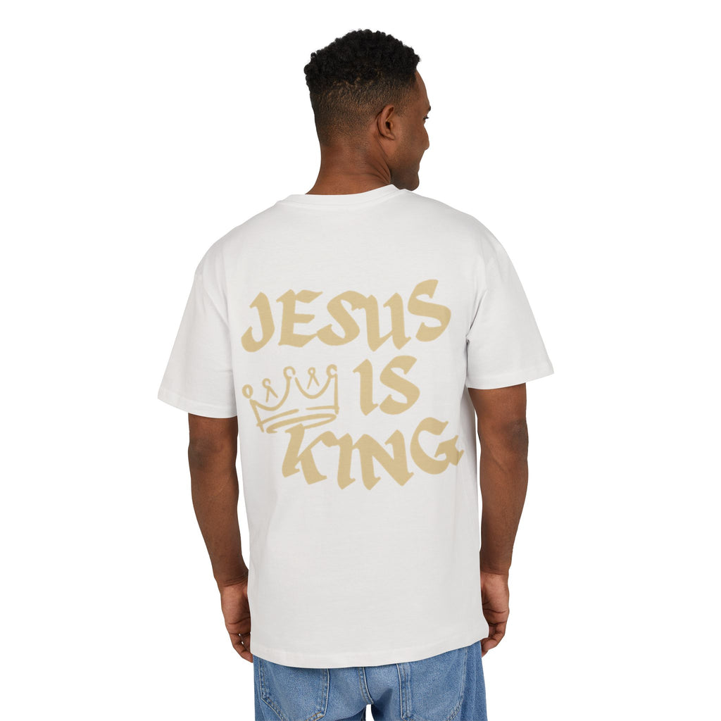 "Jesus is King" Oversized Tee, Unisex