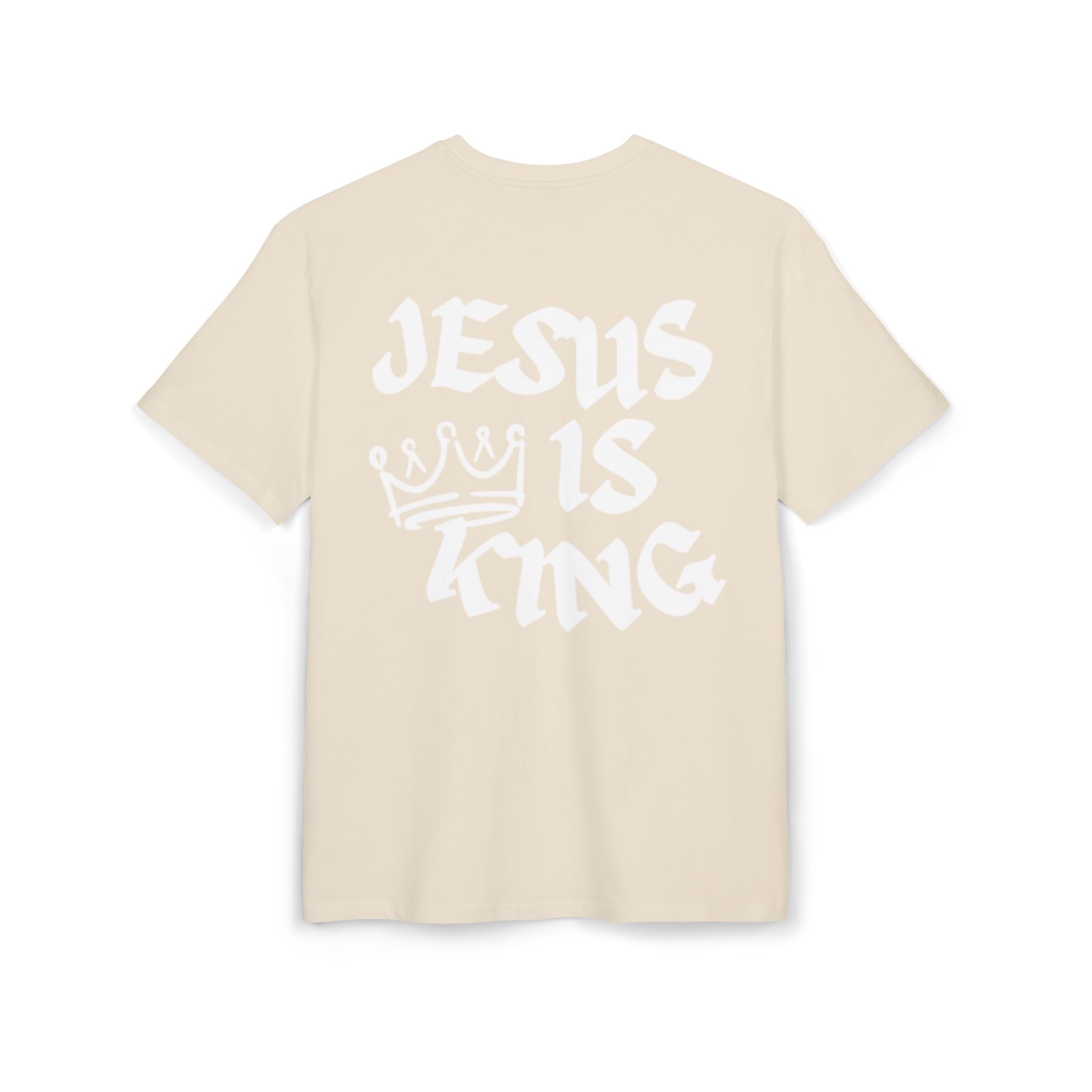 "Jesus is King" Oversized Tee, Unisex