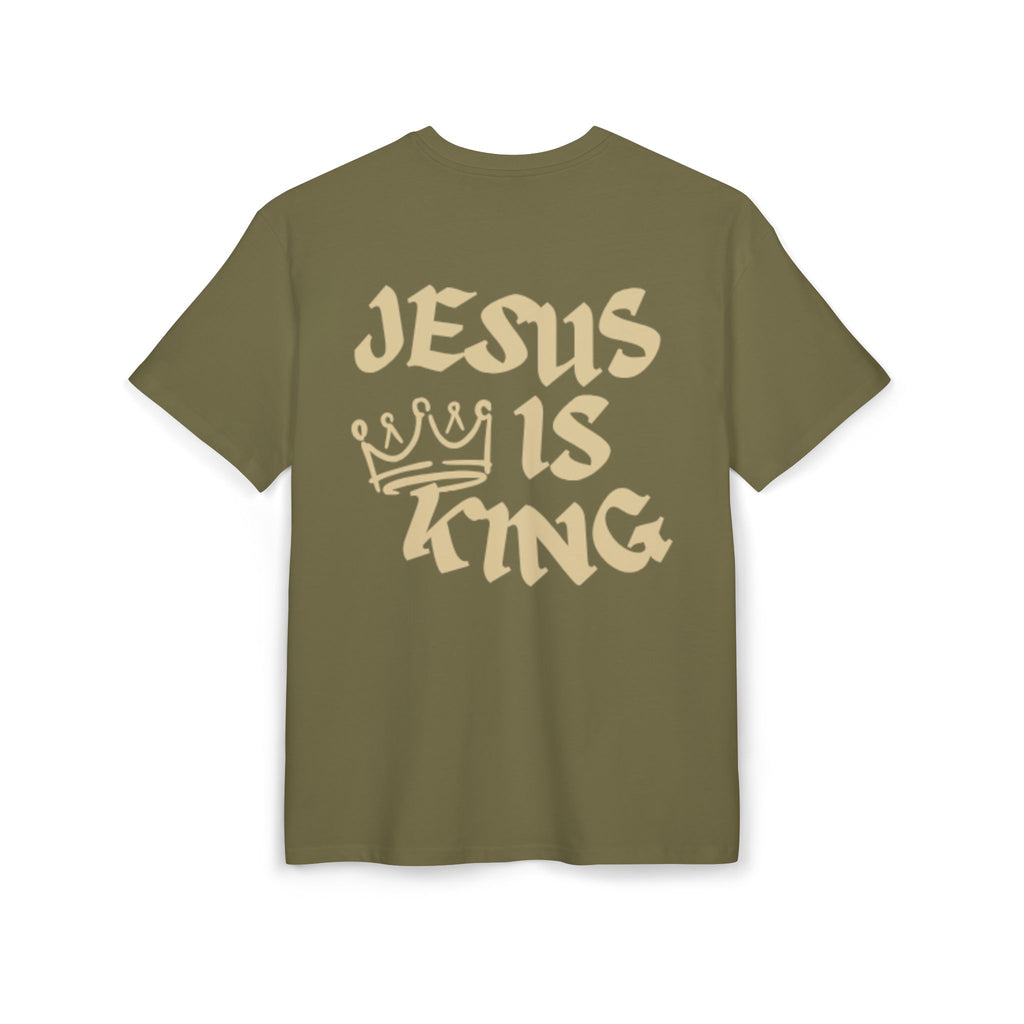"Jesus is King" Oversized Tee, Unisex