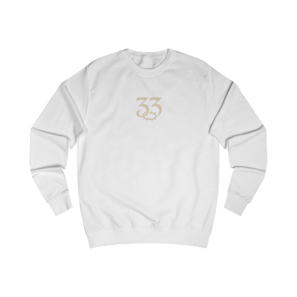 Unisex Sweatshirt, "33", Psalm 23:1-3