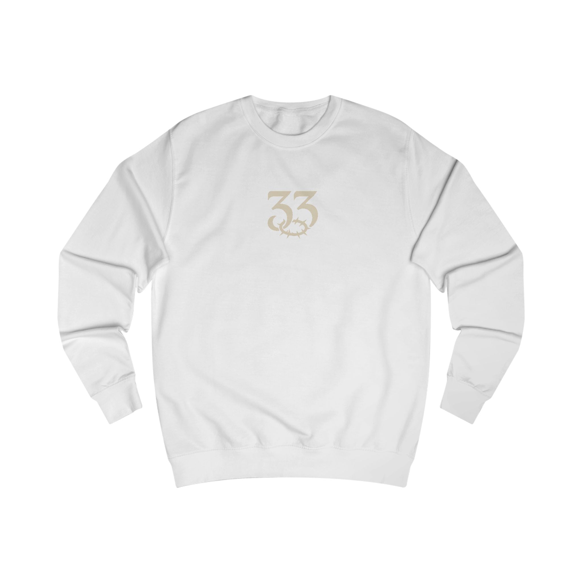 Unisex Sweatshirt, "33", Psalm 23:1-3