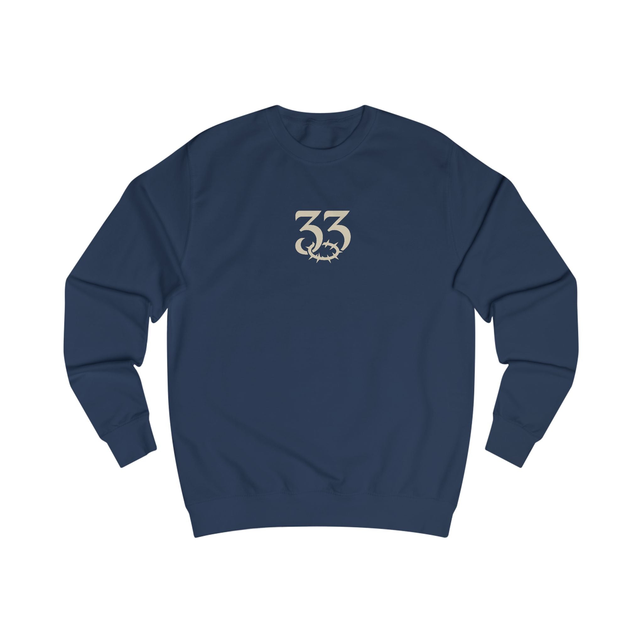 Unisex Sweatshirt, "33", Psalm 23:1-3