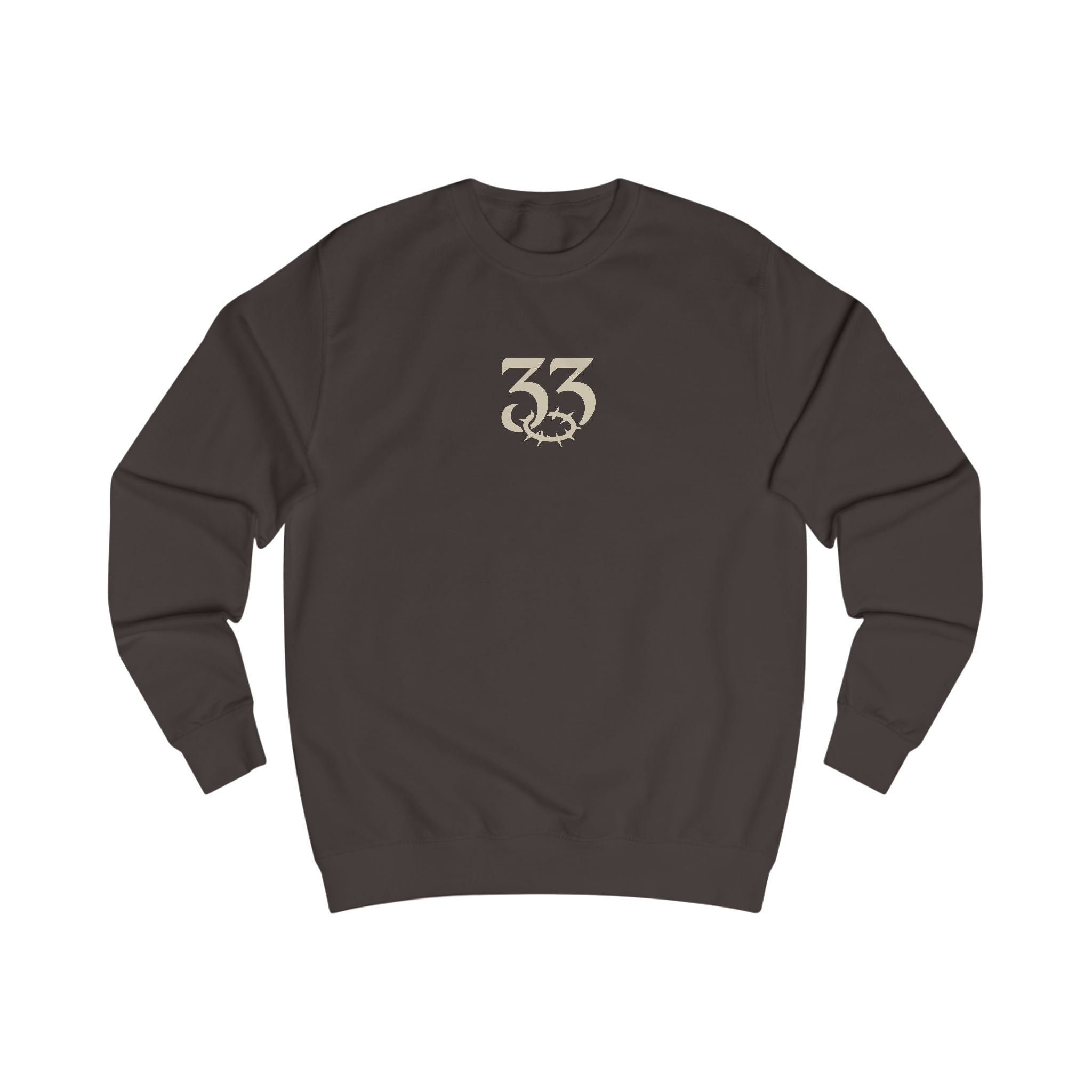 Unisex Sweatshirt, "33", Psalm 23:1-3