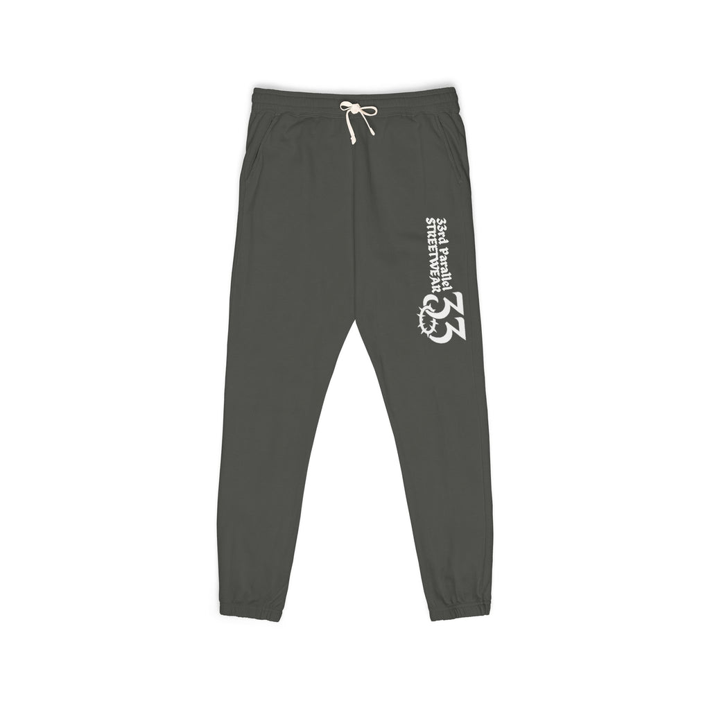 Unisex Fleece Sweatpants, 33rd Parallel Banner
