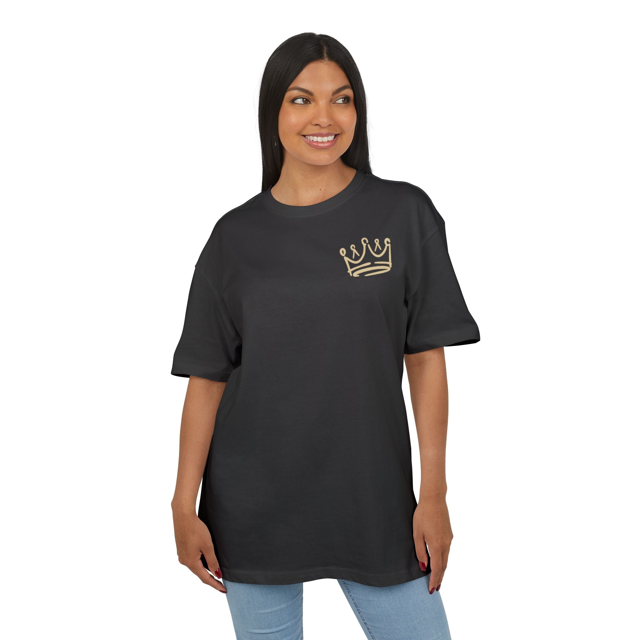 "Jesus is King" Oversized Tee, Unisex